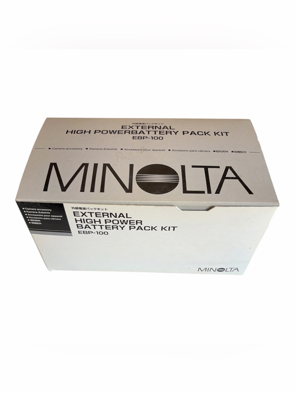 Minolta EBP-100 External High Power Battery Pack Kit Camera Accessory w/ Box